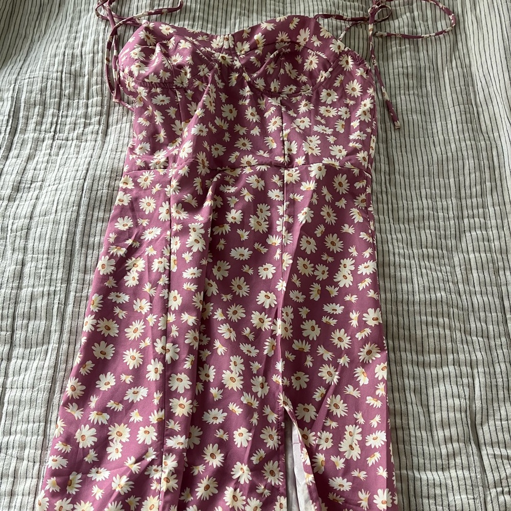 Purple daisy maxi
